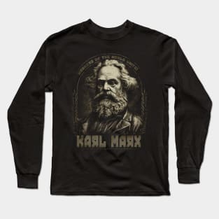 Karl Marx - Workers of the world unite Long Sleeve T-Shirt